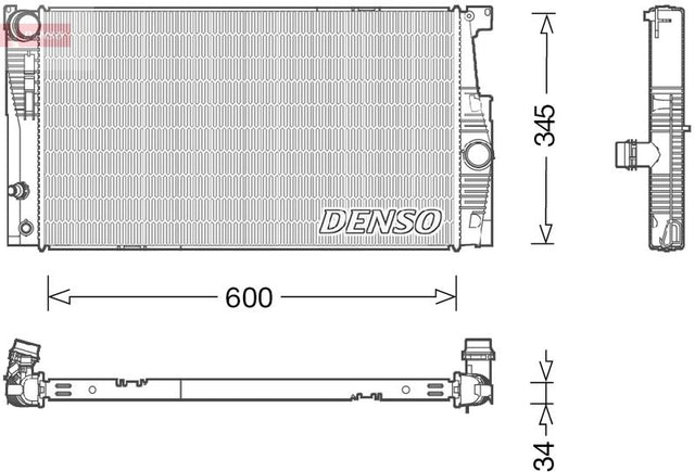 Denso Radiator DRM05005 - image 2