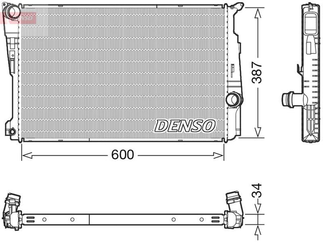 Denso Radiator DRM05006 - image 2