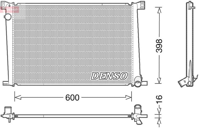 Denso Radiator DRM05007 - image 2