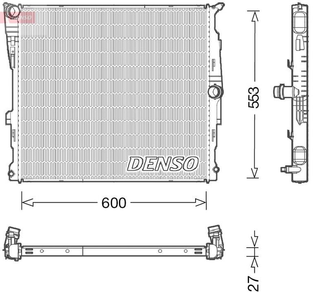 Denso Radiator DRM05008 - image 2