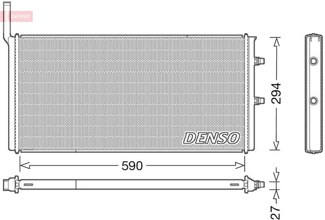 Denso Radiator DRM05009 - image 2