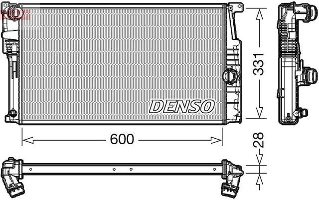 Denso Radiator DRM05014 - image 2