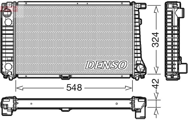 Denso Radiator DRM05016 - image 2