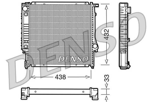 Denso Radiator DRM05021 - image 2