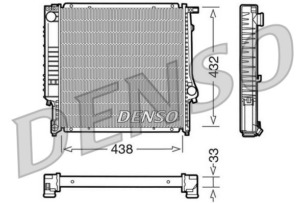 Denso Radiator DRM05022 - image 2