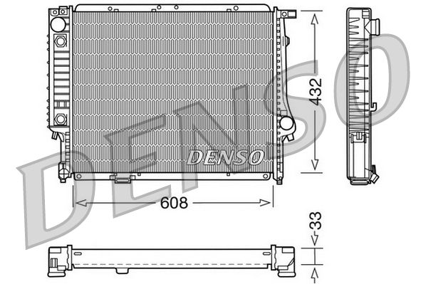 Denso Radiator DRM05053 - image 2
