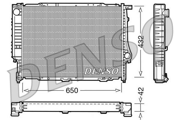 Denso Radiator DRM05055 - image 2