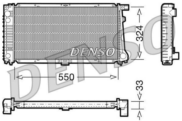 Denso Radiator DRM05058 - image 2