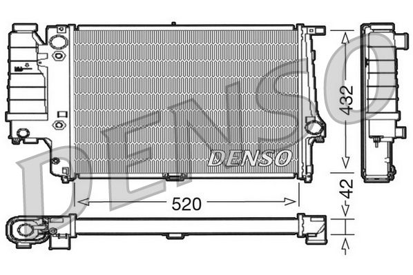 Denso Radiator DRM05065 - image 2