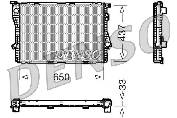 Denso Radiator DRM05067 - image 2