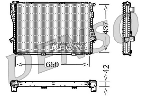 Denso Radiator DRM05068 - image 2