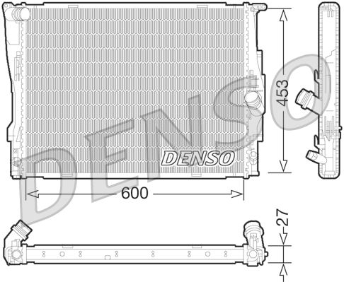 Denso Radiator DRM05073 - image 2