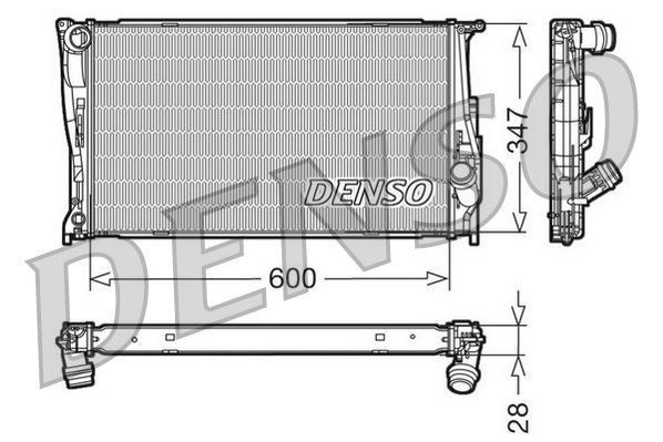 Denso Radiator DRM05111 - image 2