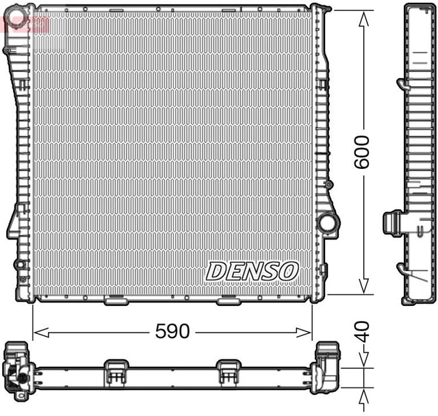 Denso Radiator DRM05112 - image 2