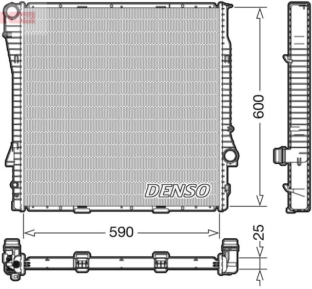 Denso Radiator DRM05113 - image 2