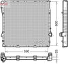 Denso Radiator DRM05113 thumbnail