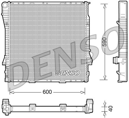 Denso Radiator DRM05114 - image 2
