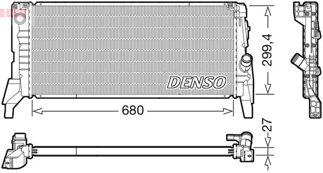 Denso Radiator DRM05119 - image 2