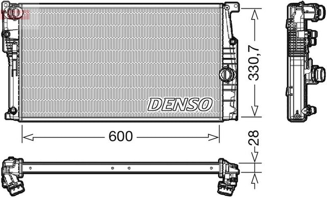Denso Radiator DRM05120 - image 2