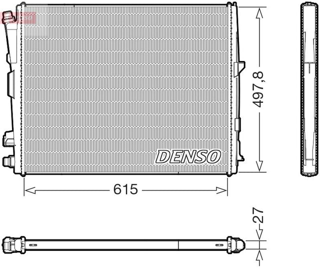 Denso Radiator DRM05123 - image 2