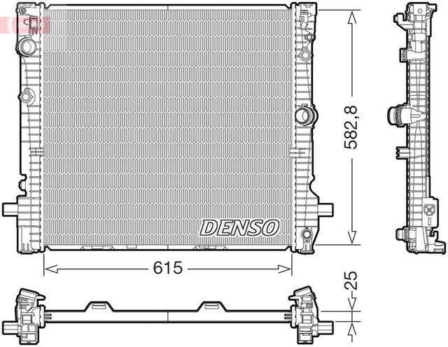 Denso Radiator DRM05124 - image 2