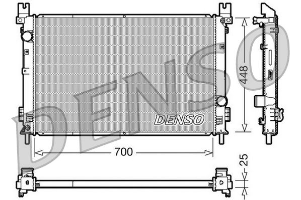 Denso Radiator DRM06001 - image 2