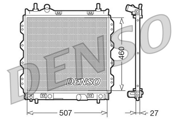 Denso Radiator DRM06005 - image 2