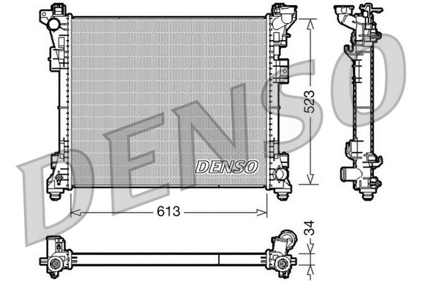 Denso Radiator DRM06006 - image 2