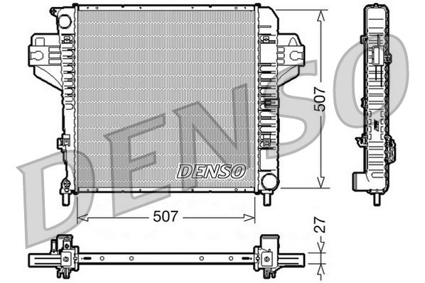 Denso Radiator DRM06030 - image 2