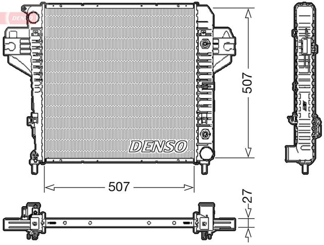 Denso Radiator DRM06033 - image 2