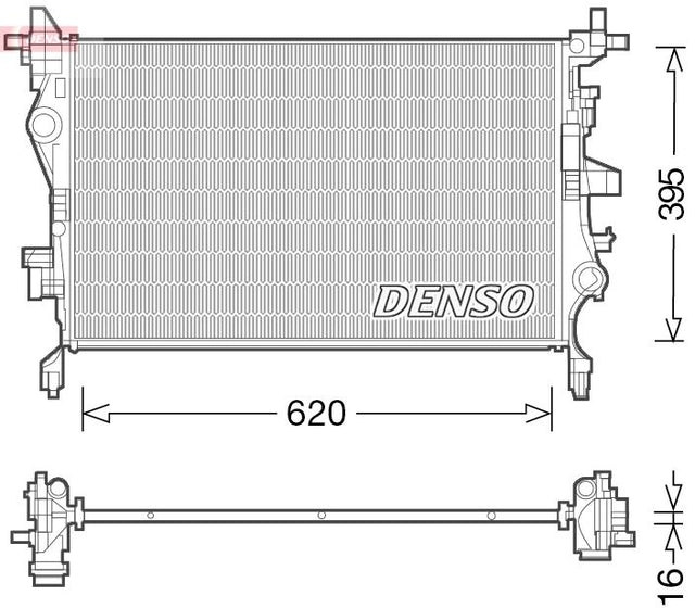 Denso Radiator DRM06036 - image 2