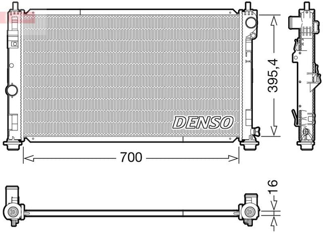 Denso Radiator DRM06039 - image 2