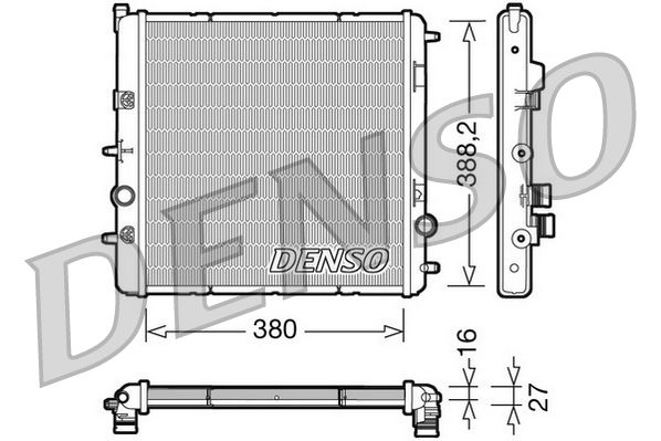 Denso Radiator DRM07003 - image 2