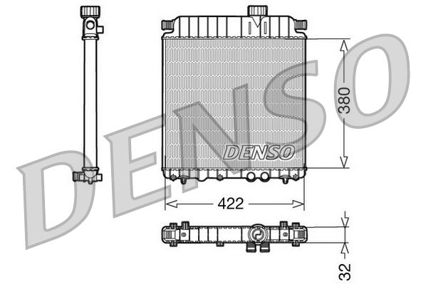 Denso Radiator DRM07031 - image 2
