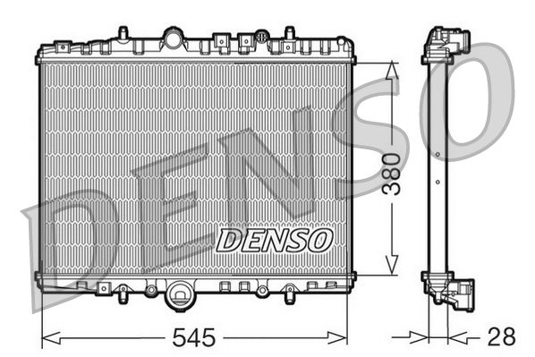 Denso Radiator DRM07056 - image 2