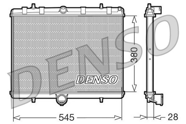 Denso Radiator DRM07060 - image 2
