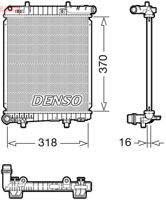 Denso Radiator DRM07062 - image 2