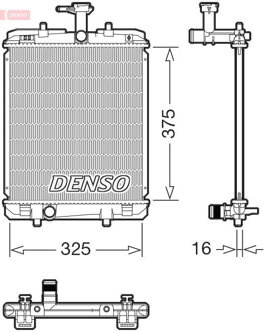 Denso Radiator DRM07063 - image 2