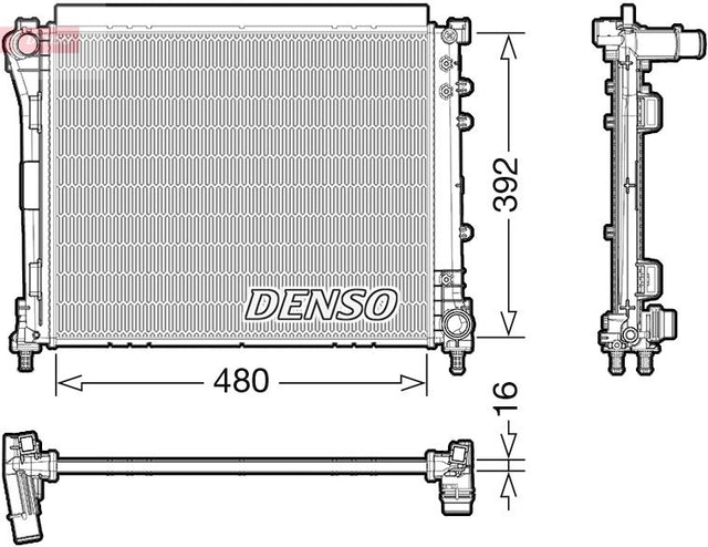Denso Radiator DRM09006 - image 2