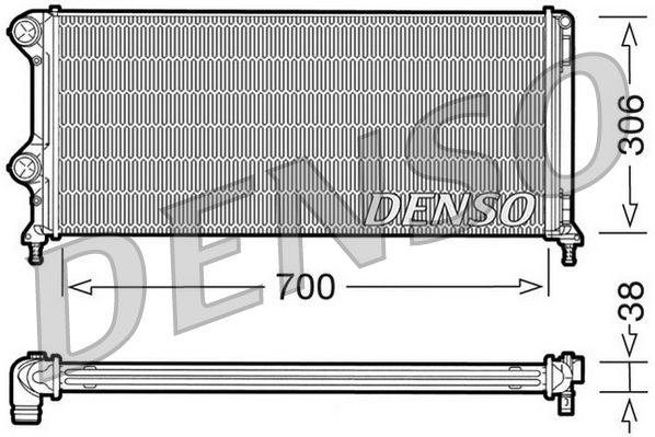 Denso Radiator DRM09060 - image 2