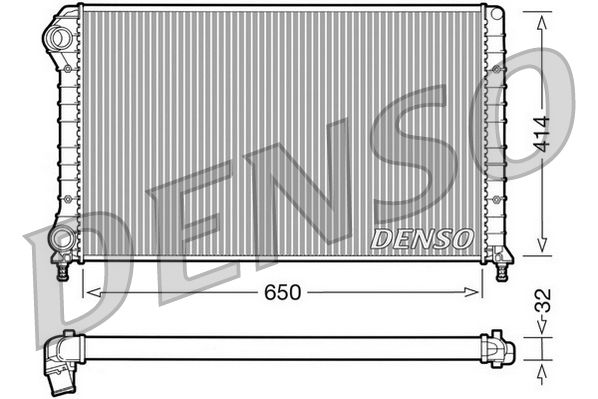 Denso Radiator DRM09062 - image 2