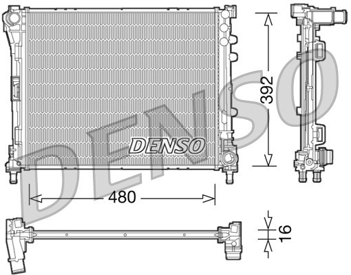 Denso Radiator DRM09087 - image 2