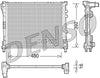 Denso Radiator DRM09087 thumbnail
