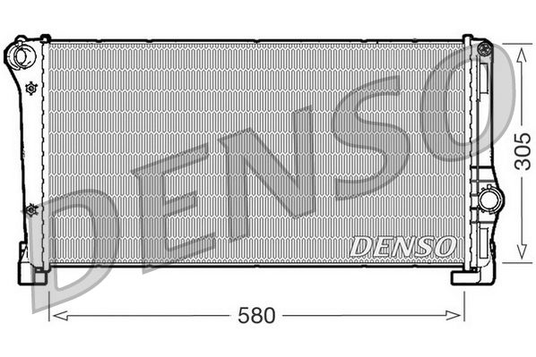 Denso Radiator DRM09104 - image 2