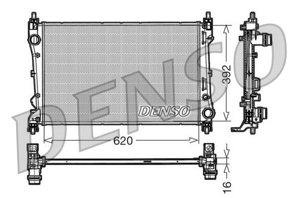 Denso Radiator DRM09113 - image 2