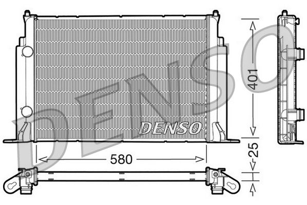 Denso Radiator DRM09122 - image 2