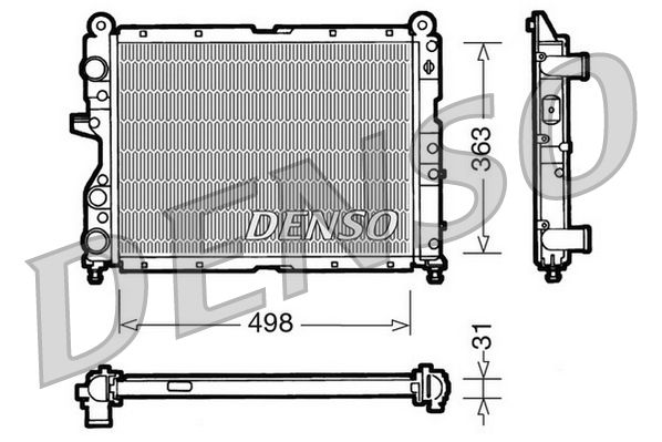 Denso Radiator DRM09131 - image 2