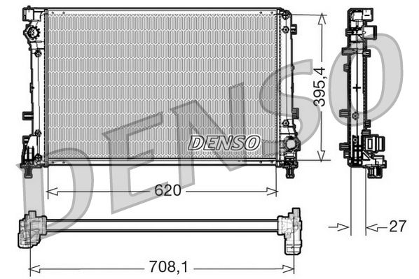 Denso Radiator DRM09163 - image 2