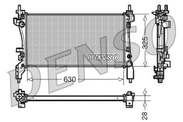 Denso Radiator DRM09173 - image 2