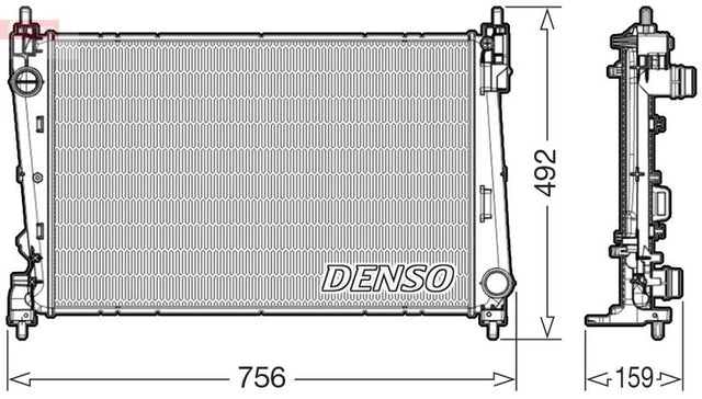 Denso Radiator DRM09178 - image 2